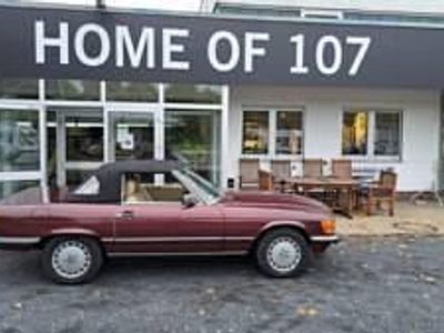 Usata Mercedes 560 230 CV (169 kW) 1987 Rosso Cabrio
