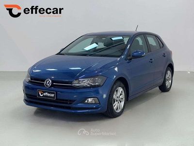 Usata VW Polo Highline 95 CV (69 kW) 2018 Blu Utilitaria