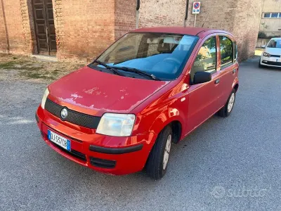 Usata Fiat Panda 54 CV (39 kW) 2007 Rosso Utilitaria