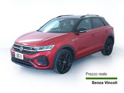 Usata VW T-Roc R-line 116 CV (85 kW) 2022 Rosso SUV