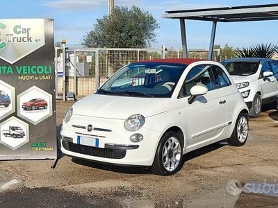 Begagnad Fiat 500C 69 HK (50 kW) 2015 Vit Cab