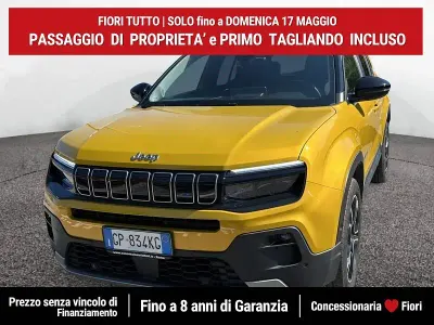 Usata Jeep Avenger EV Summit 114 kW (156 CV) 2023 Giallo SUV