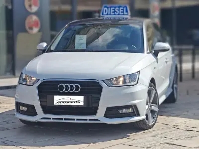 Usata Audi A1 S-Line 90 CV (66 kW) 2017 Bianco Utilitaria