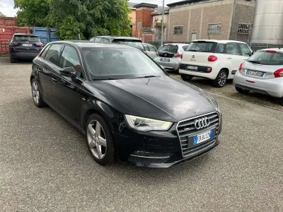 Usata Audi A3 Ambiente 110 CV (80 kW) 2016 Nero Berlina