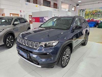 Usata Jeep Compass Limited 131 CV (96 kW) 2022 Blu shade metallizzato SUV