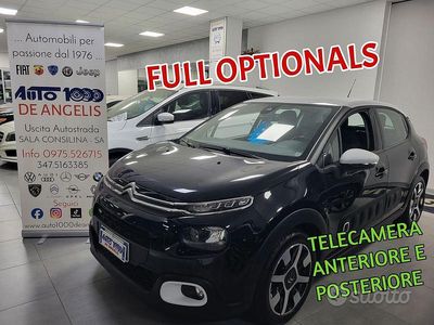 Usata Citroën C3 Shine 110 CV (80 kW) 2018 Nero Berlina