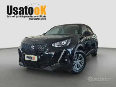 Usata Peugeot 2008 Active 110 CV (80 kW) 2021 Nero SUV