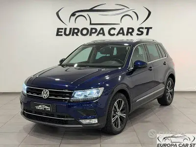 Usata VW Tiguan Executive 179 CV (131 kW) 2016 Bluazzurro SUV