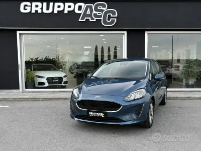 Usata Ford Fiesta Titanium 75 CV (55 kW) 2021 Blu/azzurro Utilitaria