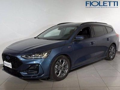 Usata Ford Focus ST-Line 115 CV (84 kW) 2024 Blu Station wagon