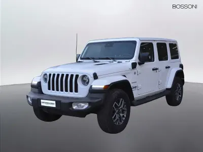 Usata Jeep Wrangler Unlimited Sahara 380 CV (279 kW) 2024 Bianco SUV