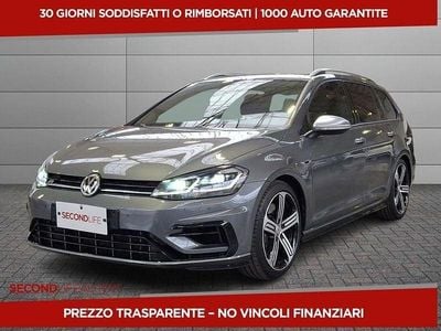 Usata VW Golf VII R 300 CV (220 kW) 2019 Grigio Station wagon