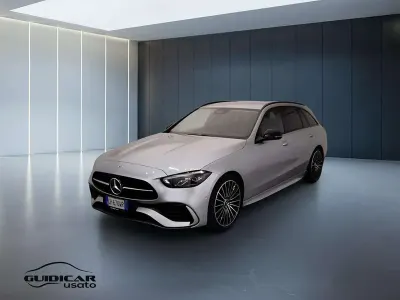 Usata Mercedes C220 Premium 200 CV (147 kW) 2022 Argento hightech Station wagon