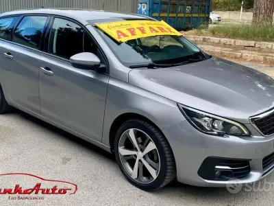 Usata Peugeot 308 S 131 CV (96 kW) 2019 Grigio Station wagon