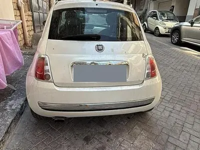 Usata Fiat 500 69 CV (50 kW) 2010 Bianco Berlina