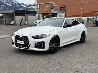 Usata BMW M440 M Sport 374 CV (275 kW) 2021 Bianco Coupé