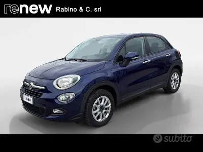 Usata Fiat 500X Cross 95 CV (69 kW) 2018 Blu SUV