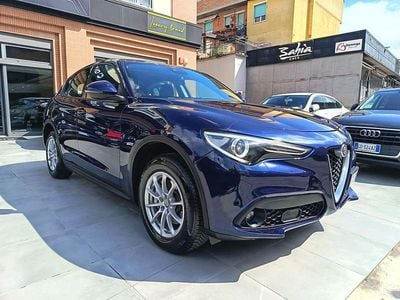Usata Alfa Romeo Stelvio Business 179 CV (131 kW) 2018 Blu/azzurro SUV