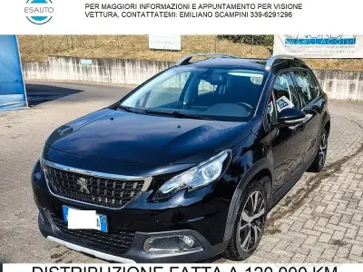 Usata Peugeot 2008 GT-line 131 CV (96 kW) 2019 Nero SUV