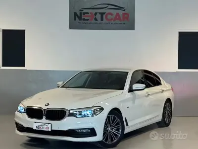 Usata BMW 520 Sport Line 190 CV (139 kW) 2018 Bianco Berlina