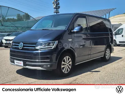 Usata VW Multivan Highline 204 CV (150 kW) 2017 Azzurro Monovolume