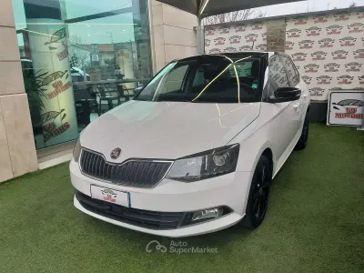 Usata Skoda Fabia Ambition 95 CV (69 kW) 2018 Bianco Berlina