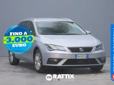 Usata Seat Leon ST Business 116 CV (85 kW) 2019 Argento Station wagon