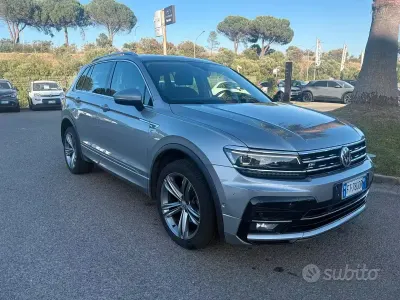 Usata VW Tiguan Advance 150 CV (110 kW) 2018 Grigio SUV