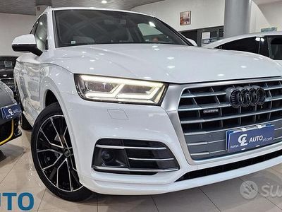 Usata Audi Q5 S-line plus 190 CV (139 kW) 2018 Bianco SUV