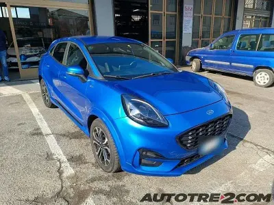 Begagnad Ford Puma ST-Line 125 HK (91 kW) 2022 Blå SUV