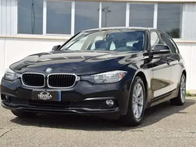 Usata BMW 318 Advantage 150 CV (110 kW) 2017 Nero Station wagon