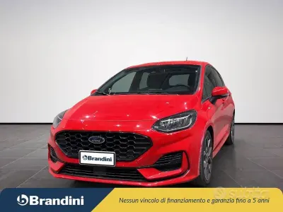 Usata Ford Fiesta ST-Line 125 CV (91 kW) 2022 Rosso Utilitaria