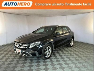 Usata Mercedes GLA200 135 CV (99 kW) 2017 Nero SUV