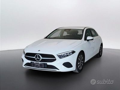 Usata Mercedes A180 Advanced 116 CV (85 kW) 2025 Bianco Berlina