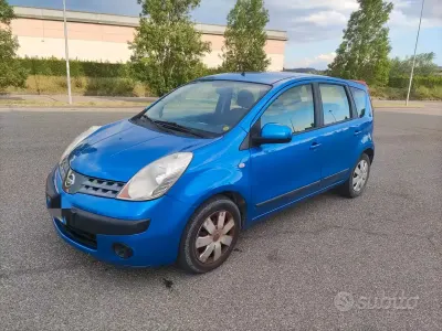 Używany Nissan Note 88 KM (64 kW) 2006 Niebieski Hatchback