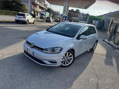 Usata VW Golf VII Highline 115 CV (84 kW) 2018 Bianco Berlina
