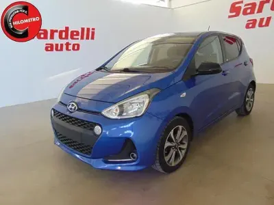 Usata Hyundai i10 Advanced 67 CV (49 kW) 2020 Blu Utilitaria