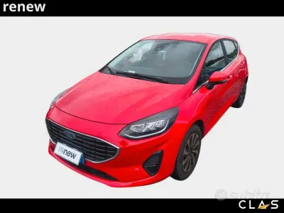 Usata Ford Fiesta Titanium 75 CV (55 kW) 2023 Rosso Utilitaria