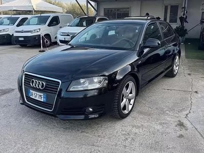 Usata Audi A3 Ambition 105 CV (77 kW) 2008 Nero Utilitaria