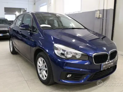 Begagnad BMW 216 Active Tourer Advantage 102 HK (75 kW) 2017 Blå Minibuss