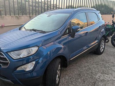 Usata Ford Ecosport Titanium 99 CV (72 kW) 2018 Blu SUV