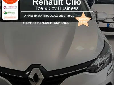 Brugt Renault Clio V Business 91 HK (66 kW) 2022 Sølv Sedan