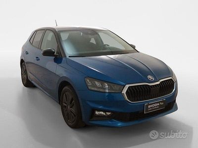 Usata Skoda Fabia 80 CV (58 kW) 2025 Blu Utilitaria