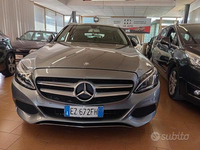 Usata Mercedes C200 Premium 136 CV (100 kW) 2015 Grigio Station wagon