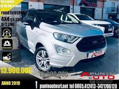 Usata Ford Ecosport ST-Line 125 CV (91 kW) 2019 Grigio SUV