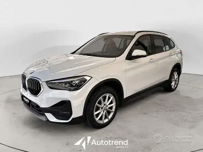 Usata BMW X1 Advantage 150 CV (110 kW) 2021 Bianco SUV