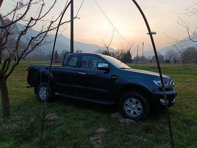 Usata Ford Ranger XLT 170 CV (125 kW) 2021 Blu/azzurro Pick-up