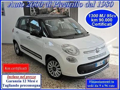 Begagnad Fiat 500L 95 HK (69 kW) 2016 Vit Minibuss