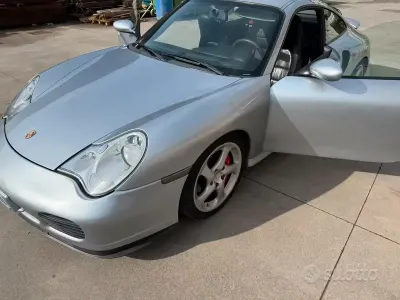 Usata Porsche 996 Turbo 420 CV (308 kW) 2001 Grigio Berlina