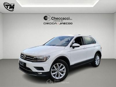 Usata VW Tiguan Advance 150 CV (110 kW) 2019 Bianco SUV